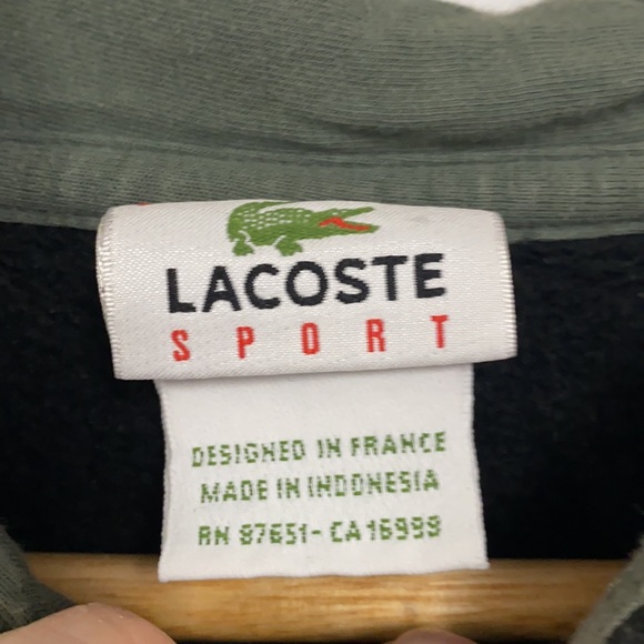 Lacoste zip up hoodie - Picture 4 of 4